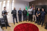 Entrega do Voto de Congratulações proposto por meio do requerimento 476/23 foi entregue nesta sexta (16), na Sala da Presidência da Câmara 
