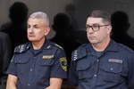 José Claudinei Canova (esquerda) e André Luis Alexandrino