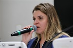 Camila de Santis, coordenadora de contrato do Hospital Mahatma Gandhi