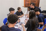 Alunos da escola Sud Mennucci participam do "Jogo de Governo Aberto"