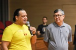 Paulo Henrique Soares, Presidente do Caphiv (à esquerda), e Pedro Kawai  