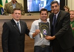 Entrega de Moção de Aplausos ao Aeroclube de Piracicaba
