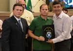 Entrega de Moção de Aplausos ao Aeroclube de Piracicaba