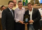 Entrega de Moção de Aplausos ao Aeroclube de Piracicaba