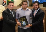 Entrega de Moção de Aplausos ao Aeroclube de Piracicaba