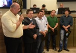 Entrega de Moção de Aplausos ao Aeroclube de Piracicaba