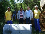 Pedro Cruz visita obras no bairro Água Branca