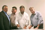 Vereadores prestigiam solenidade de posse da nova direção da Amoporto