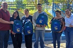 Entrega dos uniformes aconteceu na manhã desta quinta-feira (17)