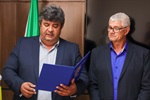Atuante na região do Santa Terezinha, Sérgio da Van se comprometeu a levar adiante demandas de seu eleitorado e também da antecessora