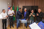 Atuante na região do Santa Terezinha, Sérgio da Van se comprometeu a levar adiante demandas de seu eleitorado e também da antecessora