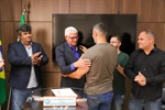 Atuante na região do Santa Terezinha, Sérgio da Van se comprometeu a levar adiante demandas de seu eleitorado e também da antecessora