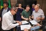 Atuante na região do Santa Terezinha, Sérgio da Van se comprometeu a levar adiante demandas de seu eleitorado e também da antecessora