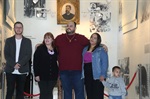 Entrega de homenagem aconteceu no hall do Salão Nobre