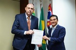 Vereador Paulo Henrique entregou pedido de recursos ao deputado Marcos Pereira