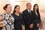 Entrega do voto de congratulações à Elisangela Cristina de Souza Quellis aconteceu no Hall do Salão Nobre "Helly de Campos Melges", da Câmara Municipal de Piracicaba