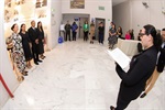 Entrega do voto de congratulações à Elisangela Cristina de Souza Quellis aconteceu no Hall do Salão Nobre "Helly de Campos Melges", da Câmara Municipal de Piracicaba