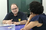 Vereadora se reúne com diretor da Fumep para discutir cursinho popular