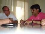 Chico Almeida se reúne com engenheiro da Semuttran