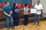 Entrega dos votos de congratulações propostos pela vereadora Silvia Morales, do mandato coletivo A Cidade é Sua, foram entregues em cerimônia nesta segunda-feira (20), no Salão Nobre "Helly de Campos Melges"