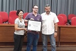 Entrega dos votos de congratulações propostos pela vereadora Silvia Morales, do mandato coletivo A Cidade é Sua, foram entregues em cerimônia nesta segunda-feira (20), no Salão Nobre "Helly de Campos Melges"