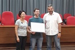 Entrega dos votos de congratulações propostos pela vereadora Silvia Morales, do mandato coletivo A Cidade é Sua, foram entregues em cerimônia nesta segunda-feira (20), no Salão Nobre "Helly de Campos Melges"