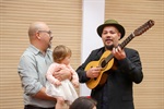 Solenidade foi marcada ainda por música ao vivo apresentada pelo homenageado e integrantes do Baque Caipira