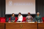 Solenidade foi marcada ainda por música ao vivo apresentada pelo homenageado e integrantes do Baque Caipira