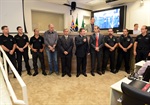 Trevisan Jr. homenageia o GOE, da Polícia Civil