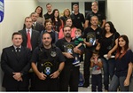 Trevisan Jr. homenageia o GOE, da Polícia Civil
