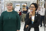 Josimara Elisa (à esquerda) e Silvia Morales