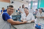 Vereador participa de ação de conscientização sobre saúde masculina e diabetes em escola de Piracicaba