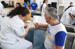 Vereador participa de ação de conscientização sobre saúde masculina e diabetes em escola de Piracicaba