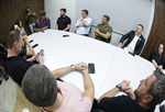 Presidente da Câmara, Wagnão recebeu os novos vereadores eleitos na manhã desta terça-feira (12)