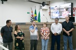 Entrega da homenagem ocorreu durante a 74ª Reunião Ordinária, nesta segunda-feira (2)