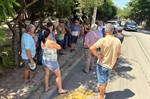 Vereador Pedro Kawai com moradores do bairro Nova Suiça