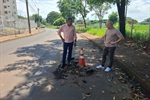 Vereador observou buracos nas vias, galhos de árvores que necessitam de poda e problemas no asfalto recém-pavimentado