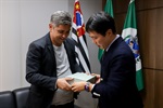 Presidente da Câmara recebe a visita do Cônsul da Coreia do Sul