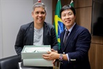 Presidente da Câmara recebe a visita do Cônsul da Coreia do Sul