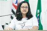 Izabel, vice-presidente da Associação Colibri, usaram a tribuna popular da Câmara