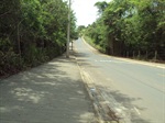 Calçada bairro São José - depois da limpeza