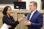 Trevisan Jr. falou sobre as principais funções do vereador, que são fiscalizar e legislar
