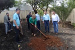 Vereadores destacam a revitalização do Jardim Sensorial do Avistar