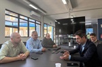 Vereador discute estação elevatória no Itaperu