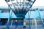 Situação do telhado da escola