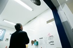 Escola foi recentemente pintada e já apresenta problemas