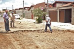 Obras estão sendo realizadas na rua Carlos Chagas