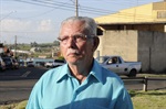 Sebastião Oliveira perdeu a esposa, que foi vítima de atropelamento em frente à igreja