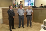 Homenagem reconhece o trabalho prestado por Figueiredo na área de segurança pública