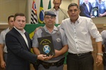 Trevisan, autor da homenagem, destacou a importância do canil no combate às drogas